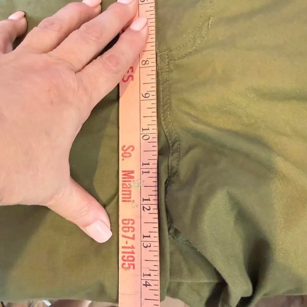 Disney Buzz Lightyear Cargo Pants XL Star Command Olive Utility Streetwear Y2K